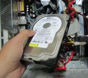 How do I connect a second hard drive to my computer?